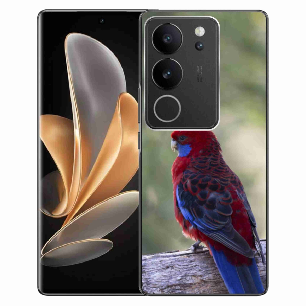 Gélový kryt mmCase na Vivo V29 5G - papagáj rosela