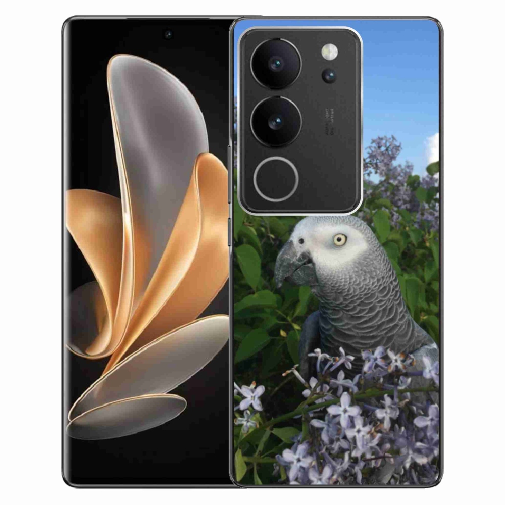 Gélový kryt mmCase na Vivo V29 5G - papagáj žako