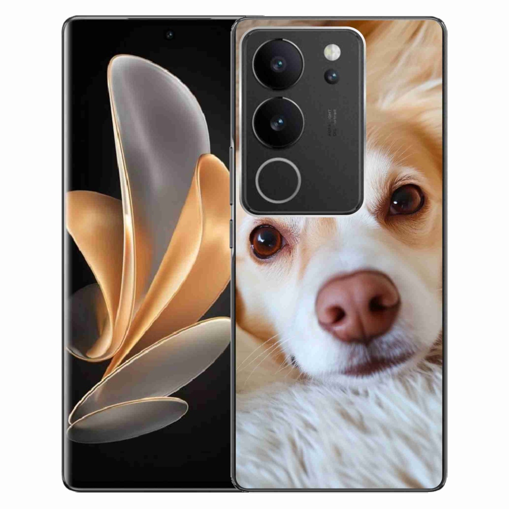 Gélový kryt mmCase na Vivo V29 5G - Roztomilá čivava