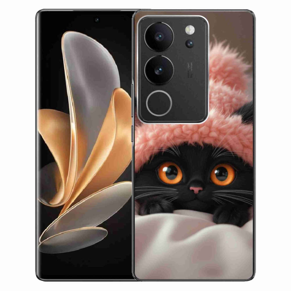 Gélový kryt mmCase na Vivo V29 5G - roztomilé mačiatko 7