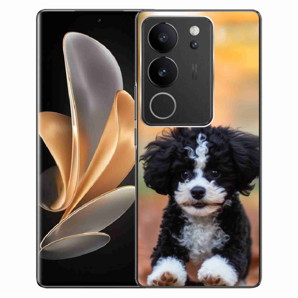 Gélový kryt mmCase na Vivo V29 5G - roztomilé šteňa 2