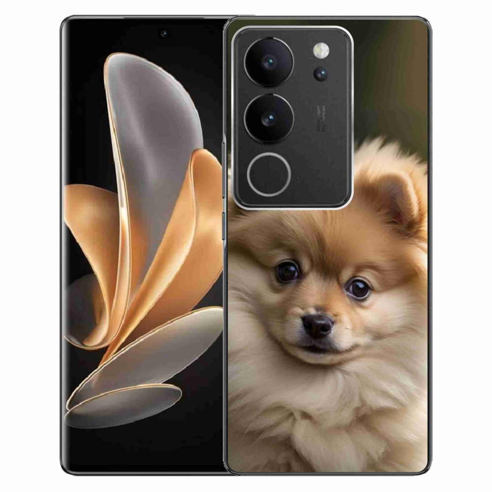 Gélový kryt mmCase na Vivo V29 5G - roztomilý pomeranian 2