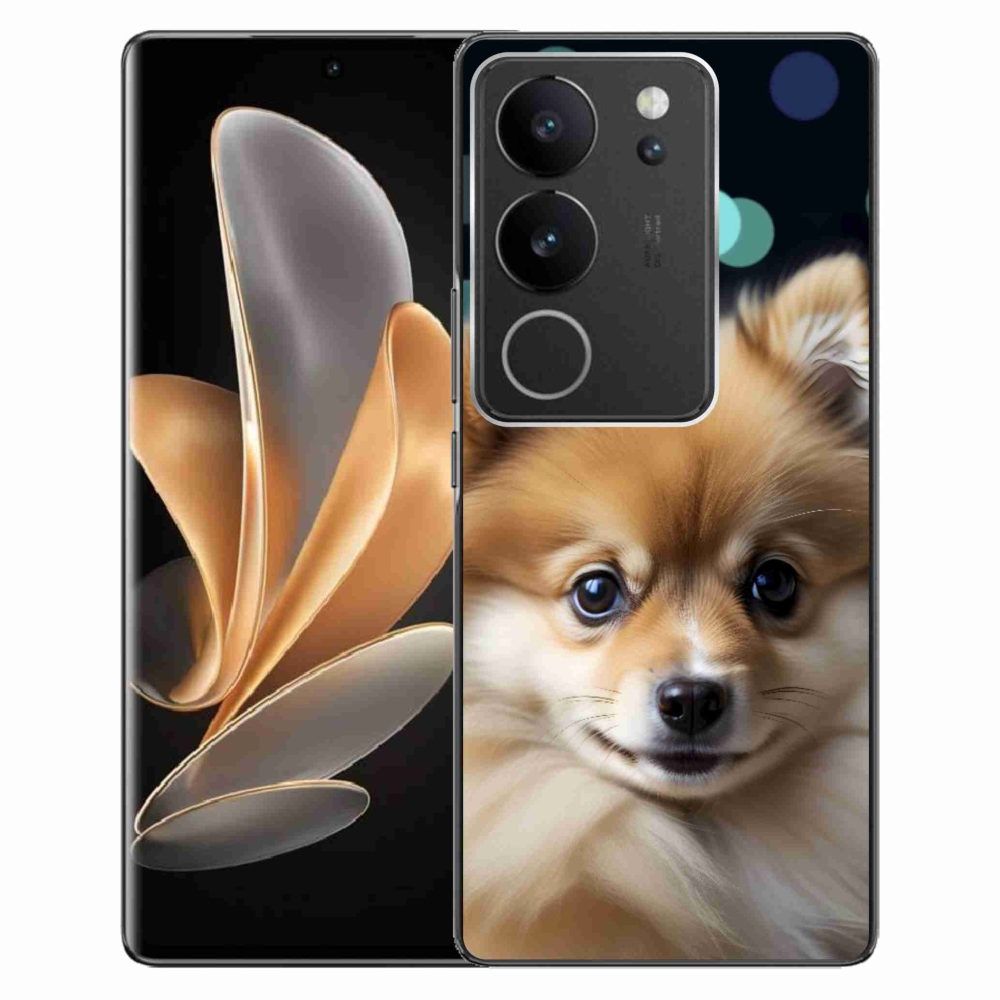 Gélový kryt mmCase na Vivo V29 5G - roztomilý pomeranian