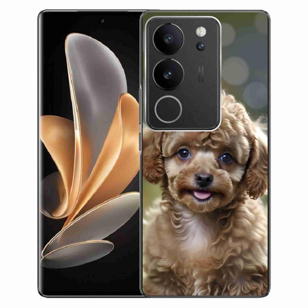 Gélový kryt mmCase na Vivo V29 5G - roztomilý pudel