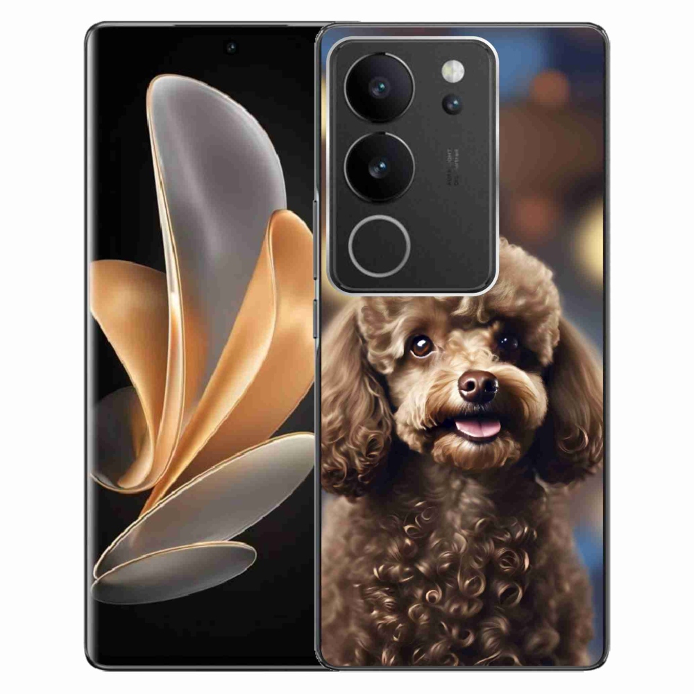 Gélový kryt mmCase na Vivo V29 5G - roztomilý pudel
