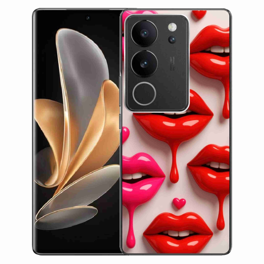 Gélový kryt mmCase na Vivo V29 5G - pery 2