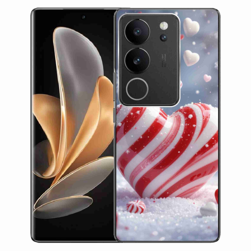Gélový kryt mmCase na Vivo V29 5G - sladké srdce