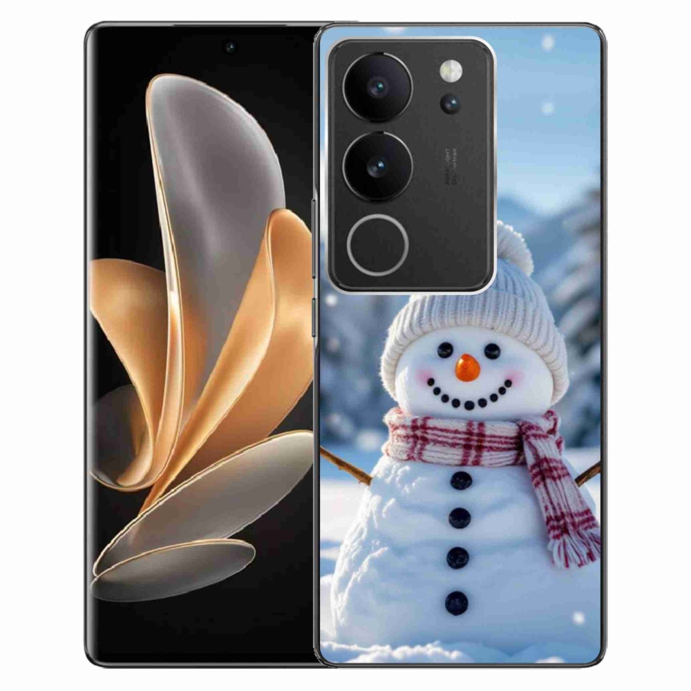 Gélový kryt mmCase na Vivo V29 5G - snehuliak 3