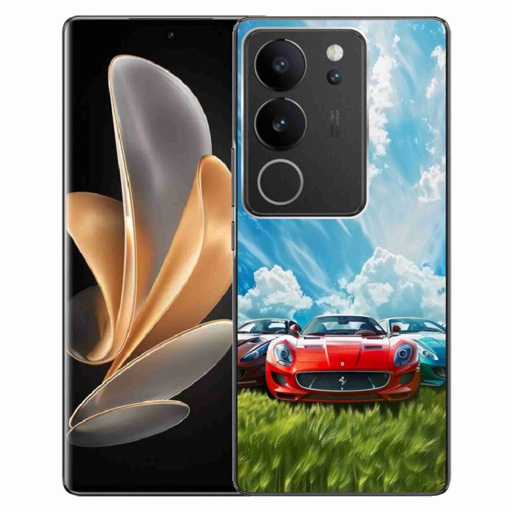 Gélový kryt mmCase na Vivo V29 5G - športové vozidlá