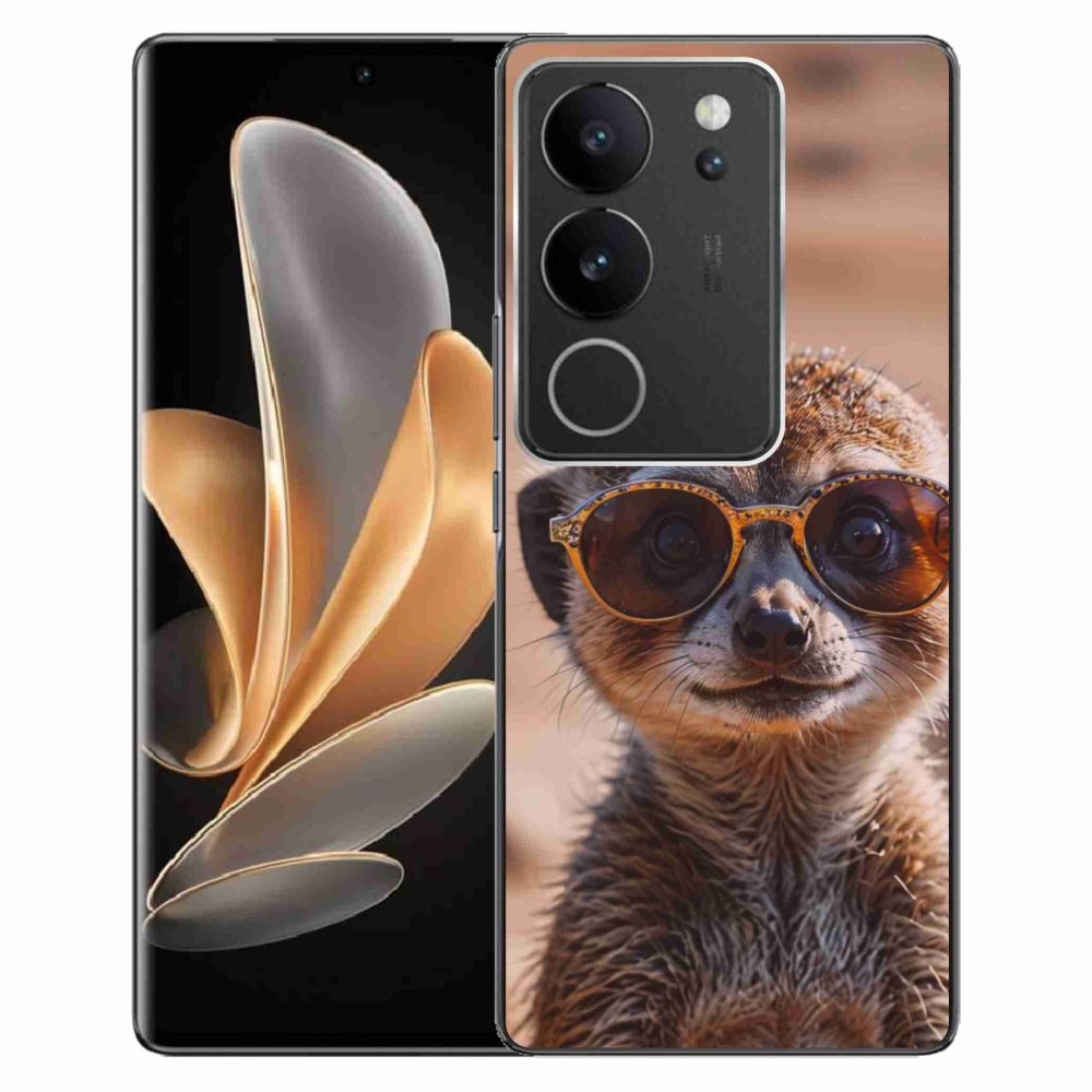 Gélový kryt mmCase na Vivo V29 5G - štýlová surikata