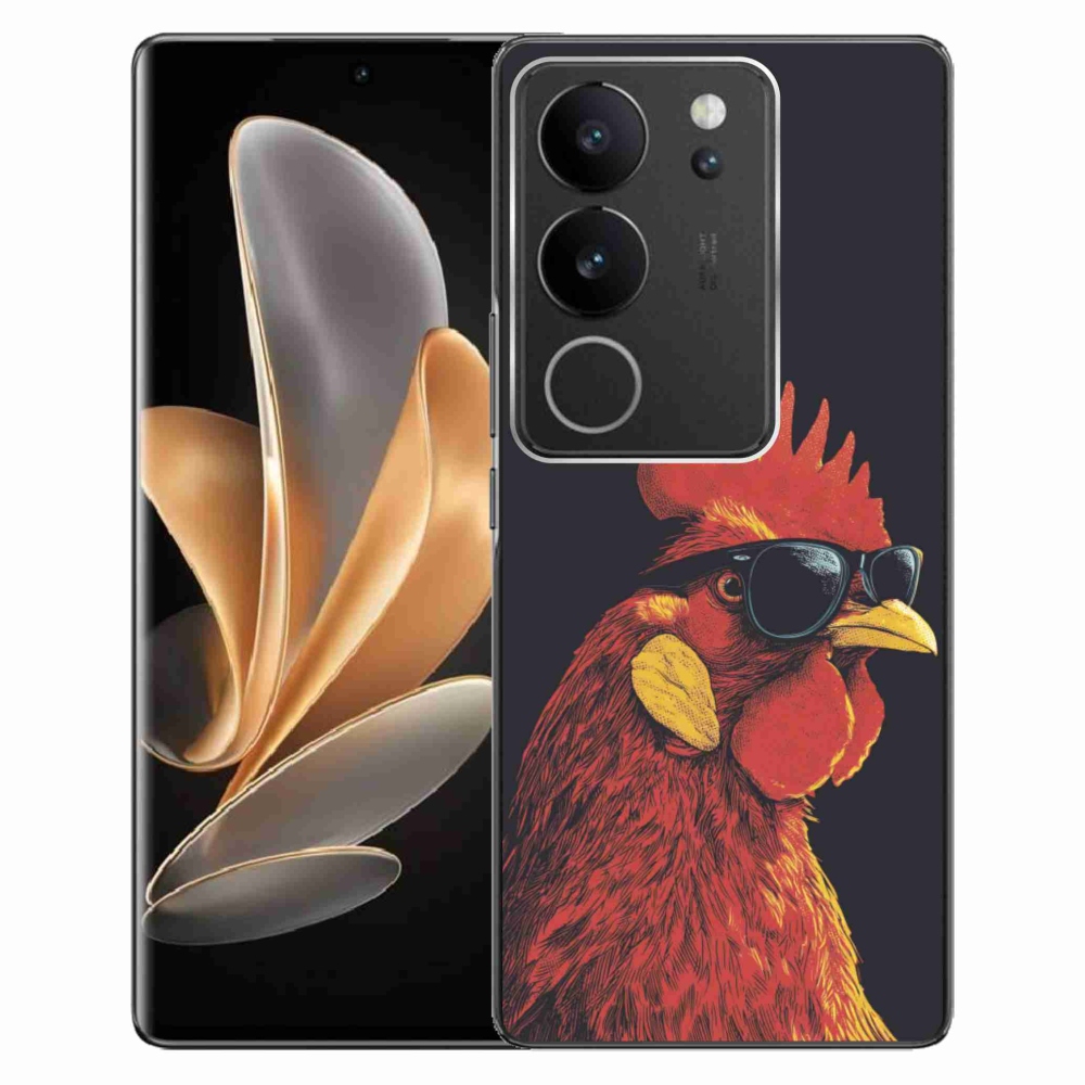 Gélový kryt mmCase na Vivo V29 5G - štýlový kohút