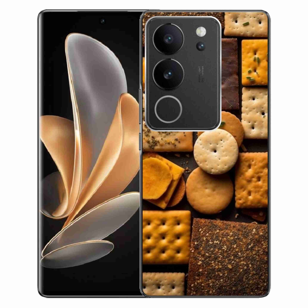 Gélový kryt mmCase na Vivo V29 5G - sušienky