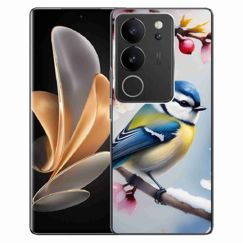 Gélový kryt mmCase na Vivo V29 5G - sýkorka