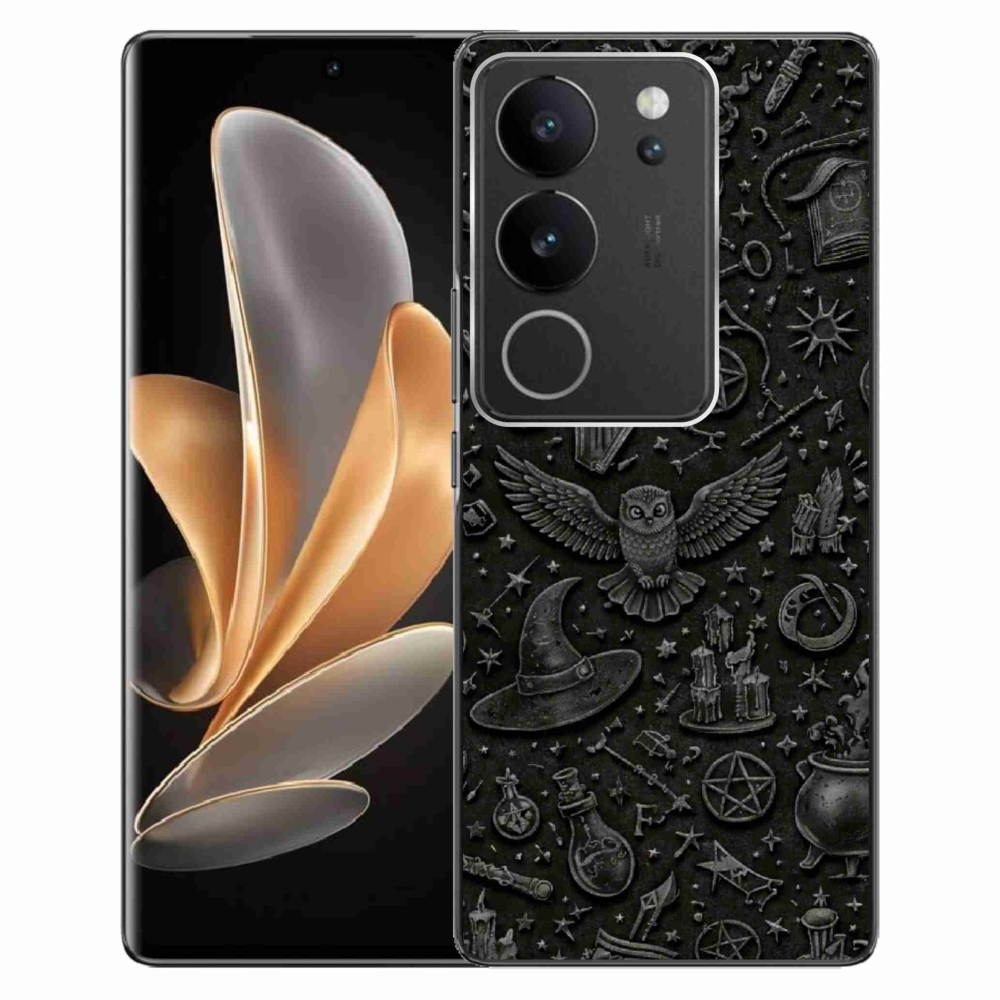 Gélový kryt mmCase na Vivo V29 5G - tmavý magický svet