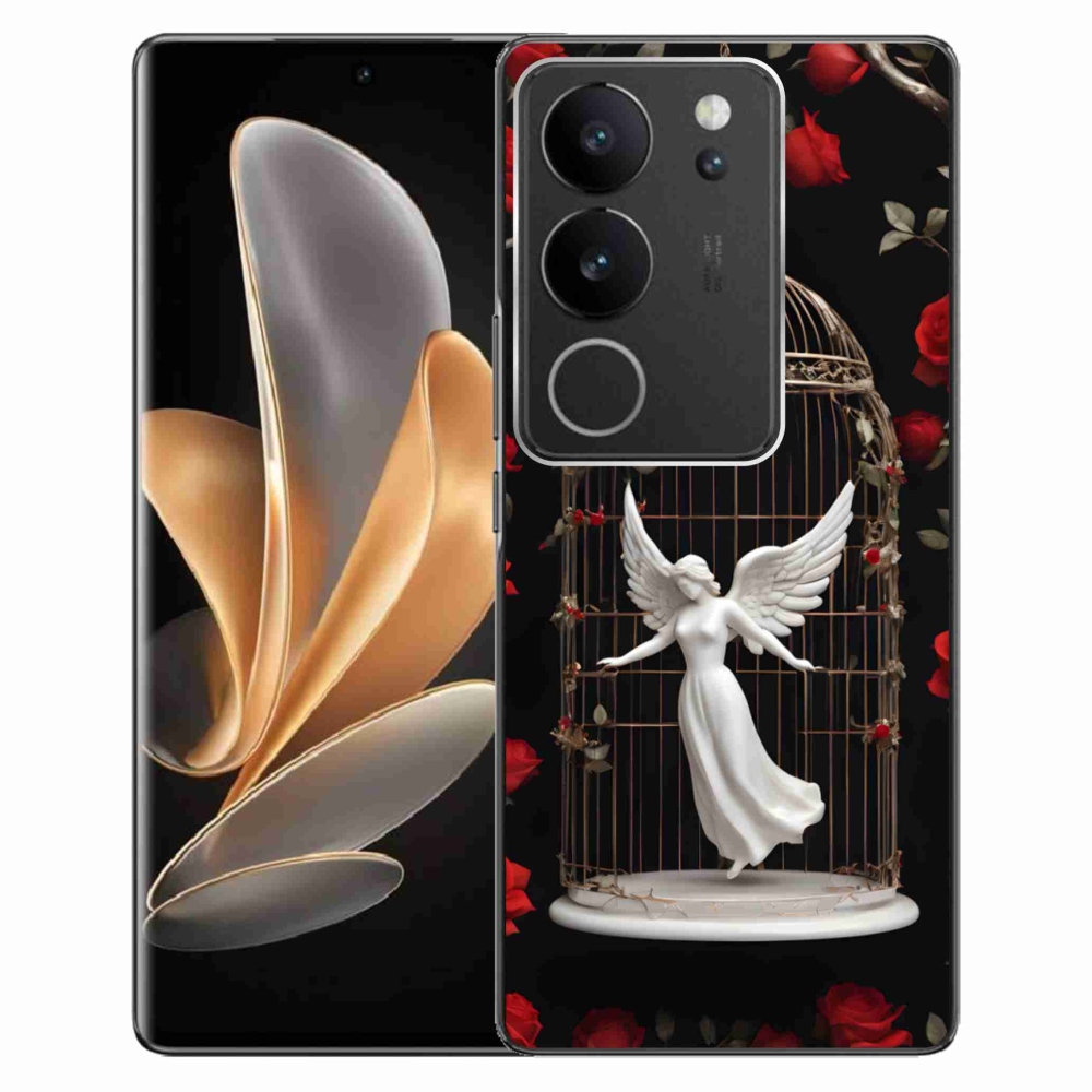 Gélový kryt mmCase na Vivo V29 5G - uväznený anjel