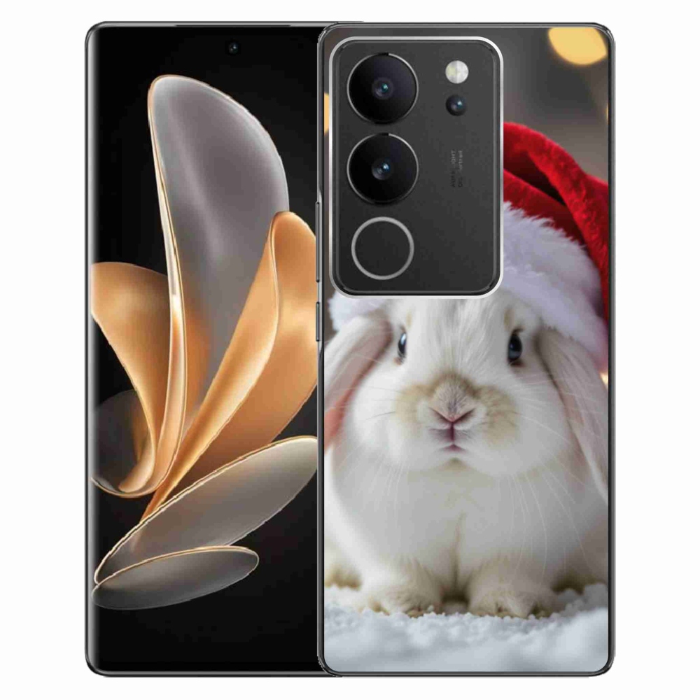 Gélový kryt mmCase na Vivo V29 5G - vianočný králik
