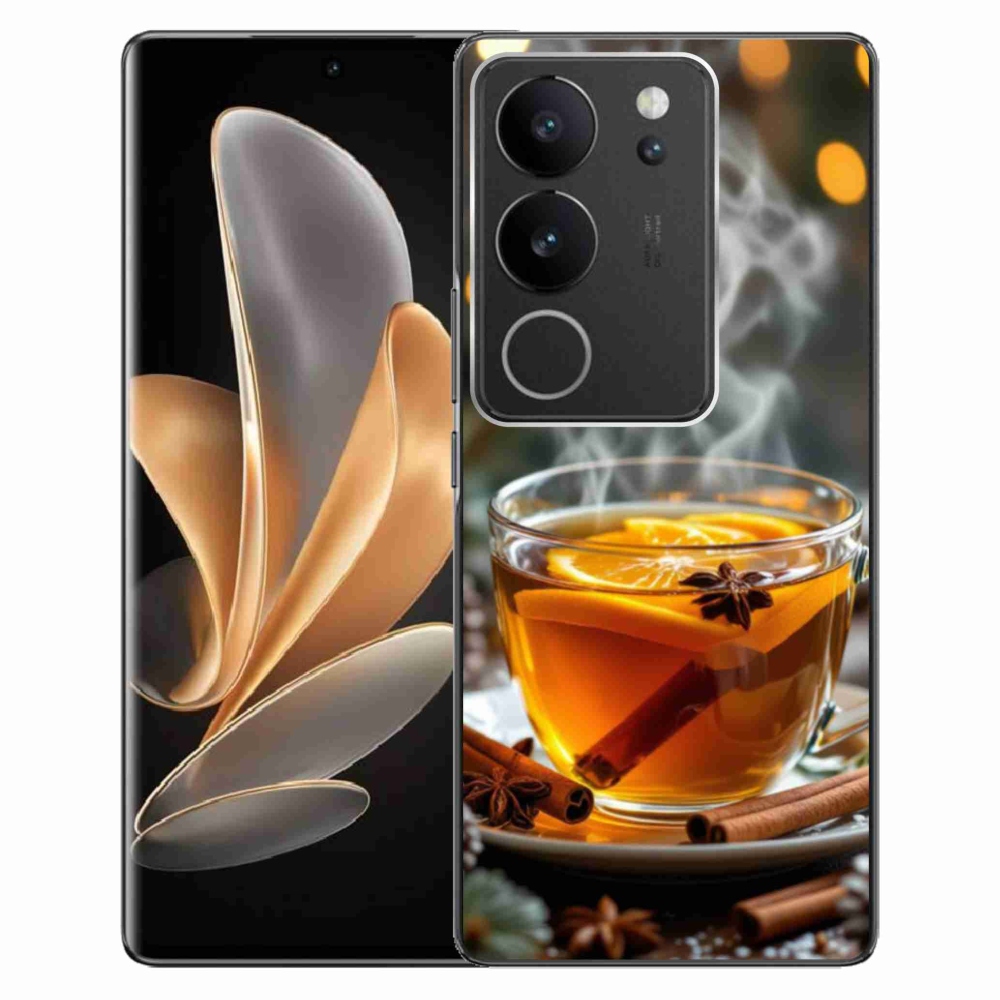 Gélový kryt mmCase na Vivo V29 5G - vianočný punč