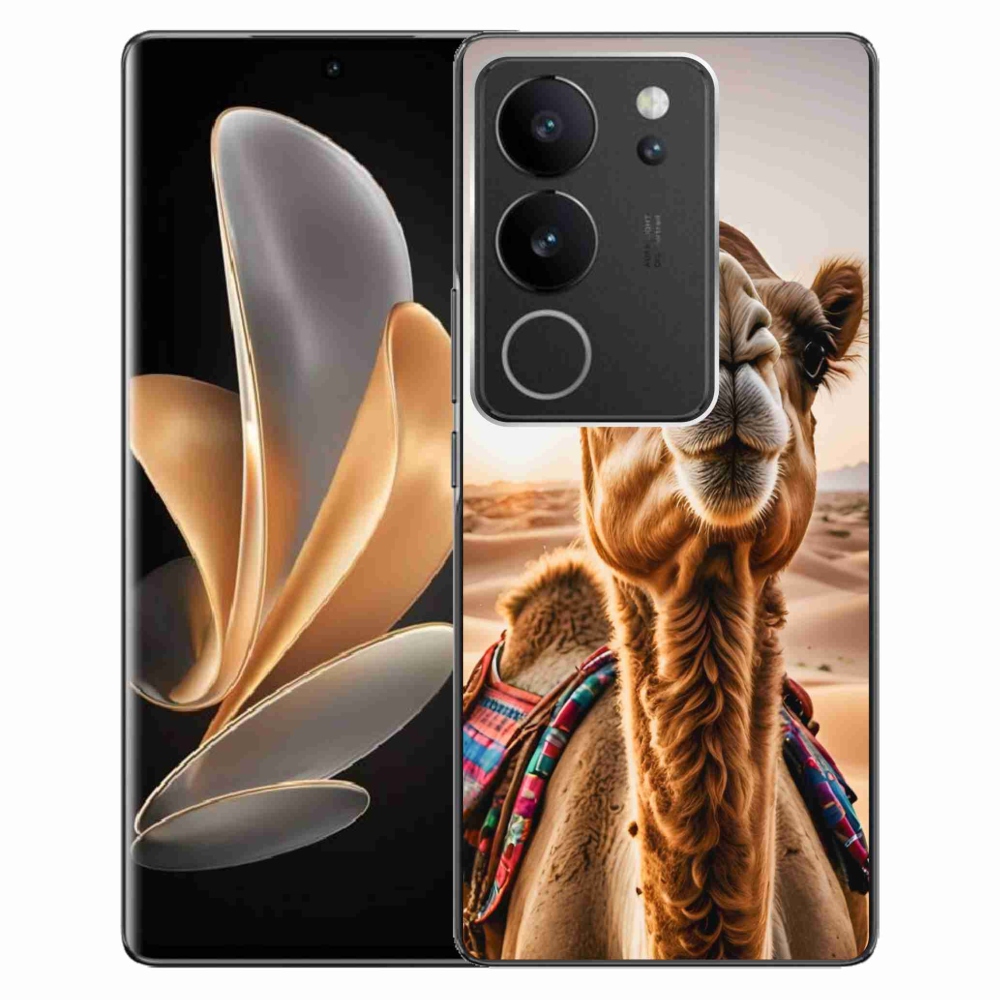 Gélový kryt mmCase na Vivo V29 5G - ťava