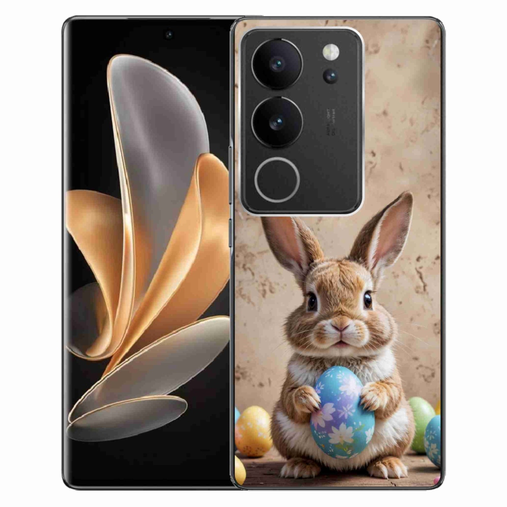 Gélový kryt mmCase na Vivo V29 5G - veľkonočný zajačik