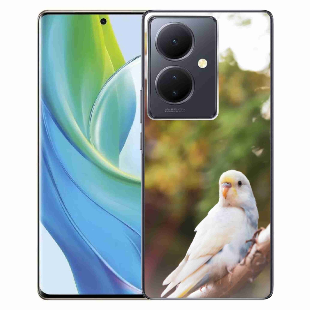 Gélový kryt mmCase na Vivo V29 Lite 5G - andulka biela