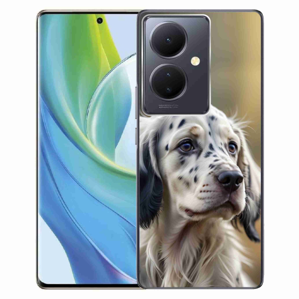 Gélový kryt mmCase na Vivo V29 Lite 5G - anglický seter