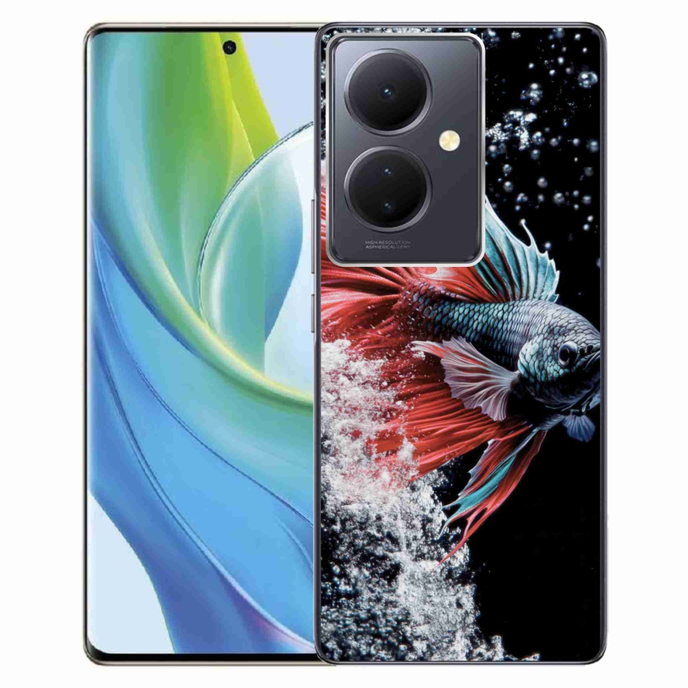Gélový kryt mmCase na Vivo V29 Lite 5G - bojovníčka pestrá
