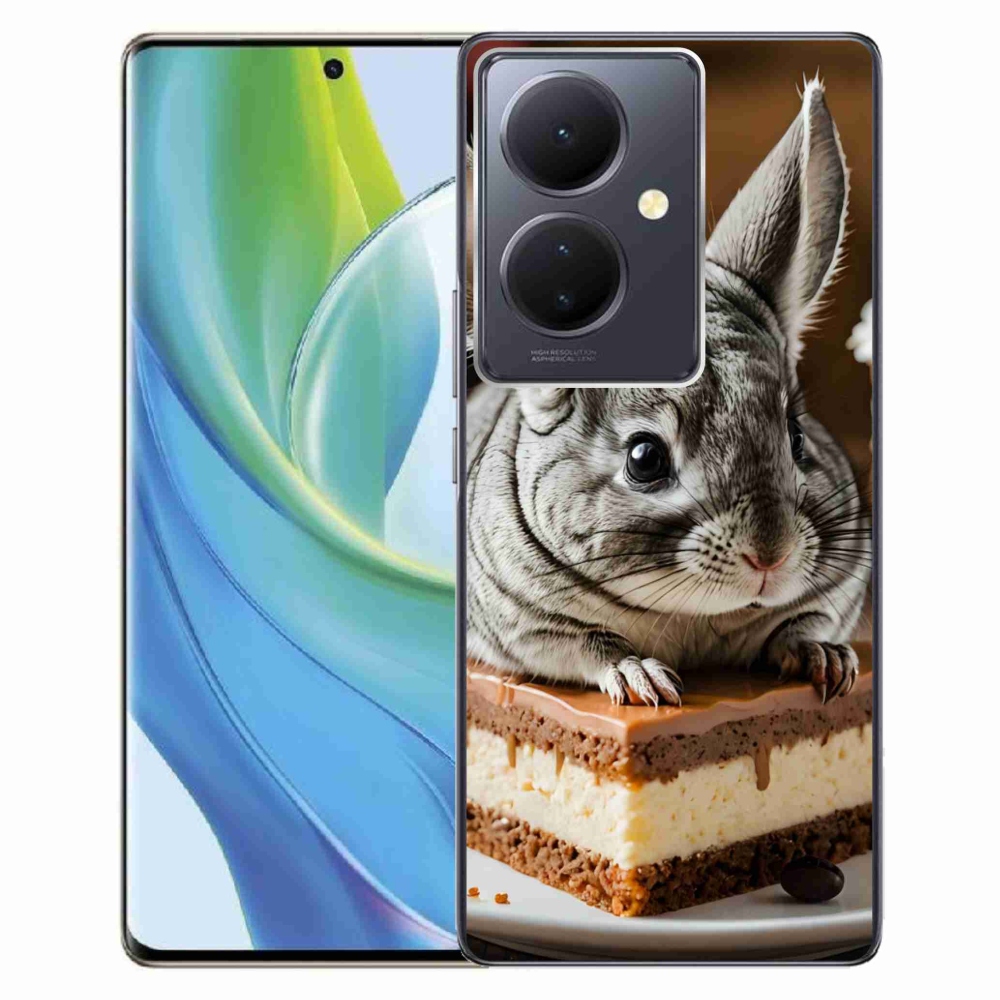 Gélový kryt mmCase na Vivo V29 Lite 5G - činčila