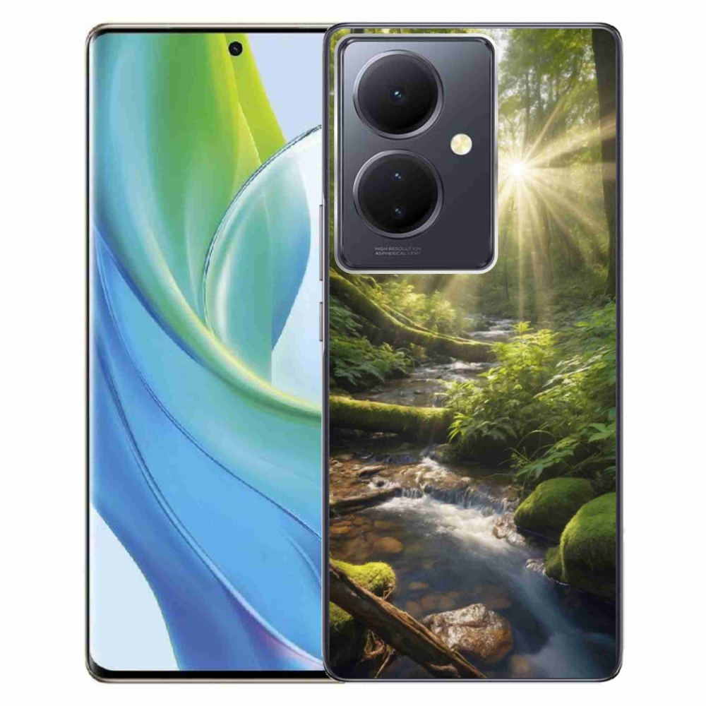Gélový kryt mmCase na Vivo V29 Lite 5G - hlbina lesa