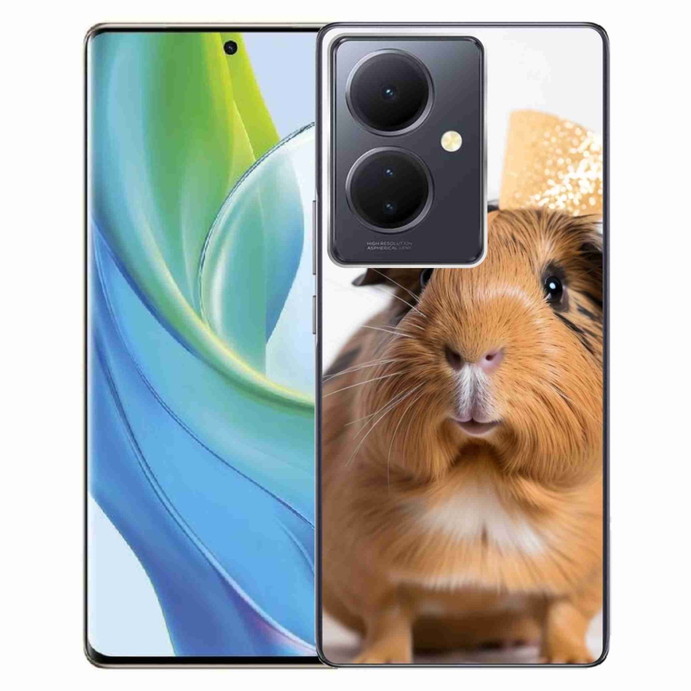 Gélový kryt mmCase na Vivo V29 Lite 5G - hnedé morča