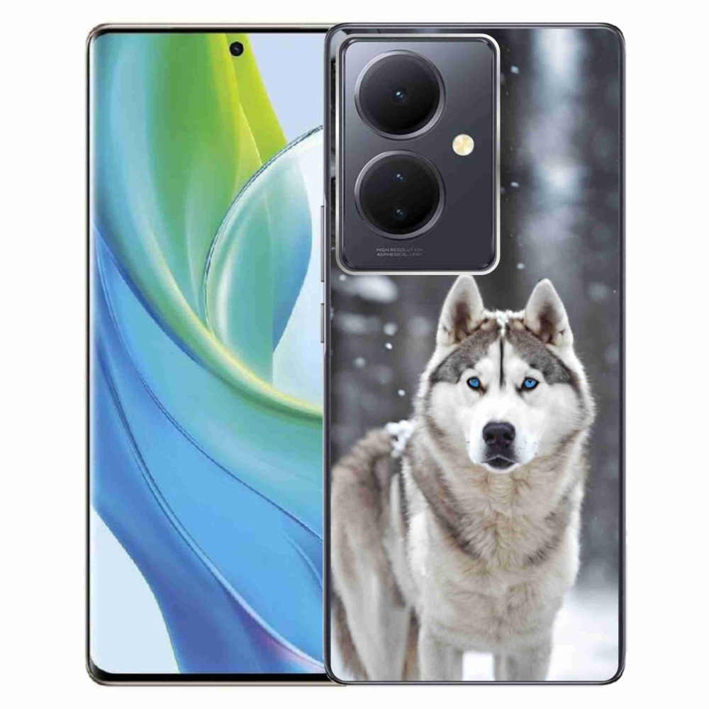 Gélový kryt mmCase na Vivo V29 Lite 5G - husky 2