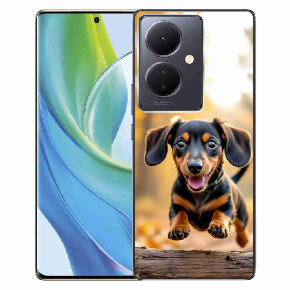 Gélový kryt mmCase na Vivo V29 Lite 5G - jazvečík 2