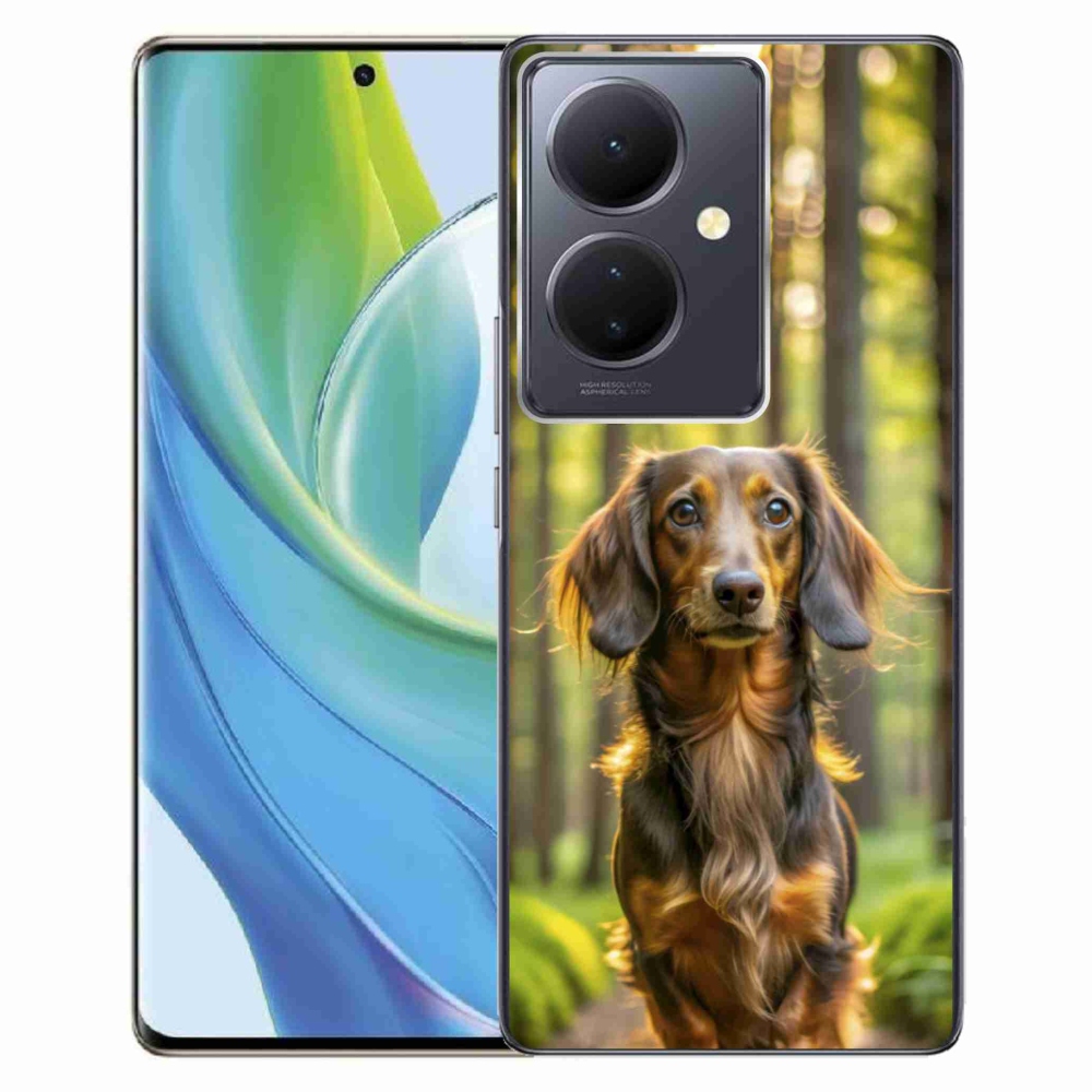 Gélový kryt mmCase na Vivo V29 Lite 5G - jazvečík 4