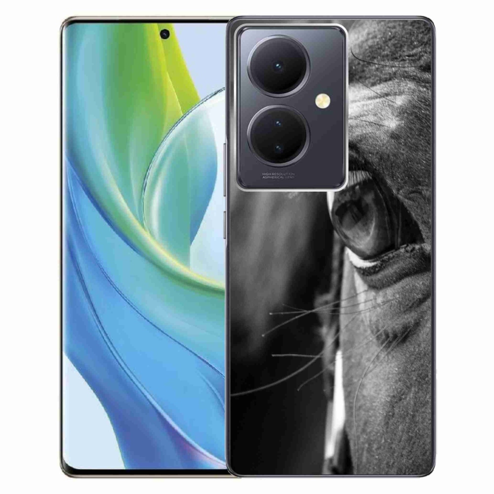 Gélový kryt mmCase na Vivo V29 Lite 5G - konský pohľad