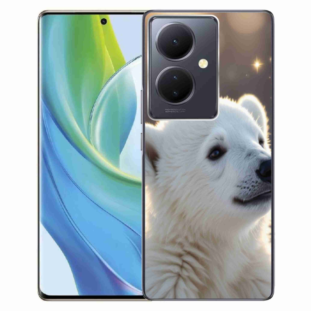 Gélový kryt mmCase na Vivo V29 Lite 5G - ľadový medveď