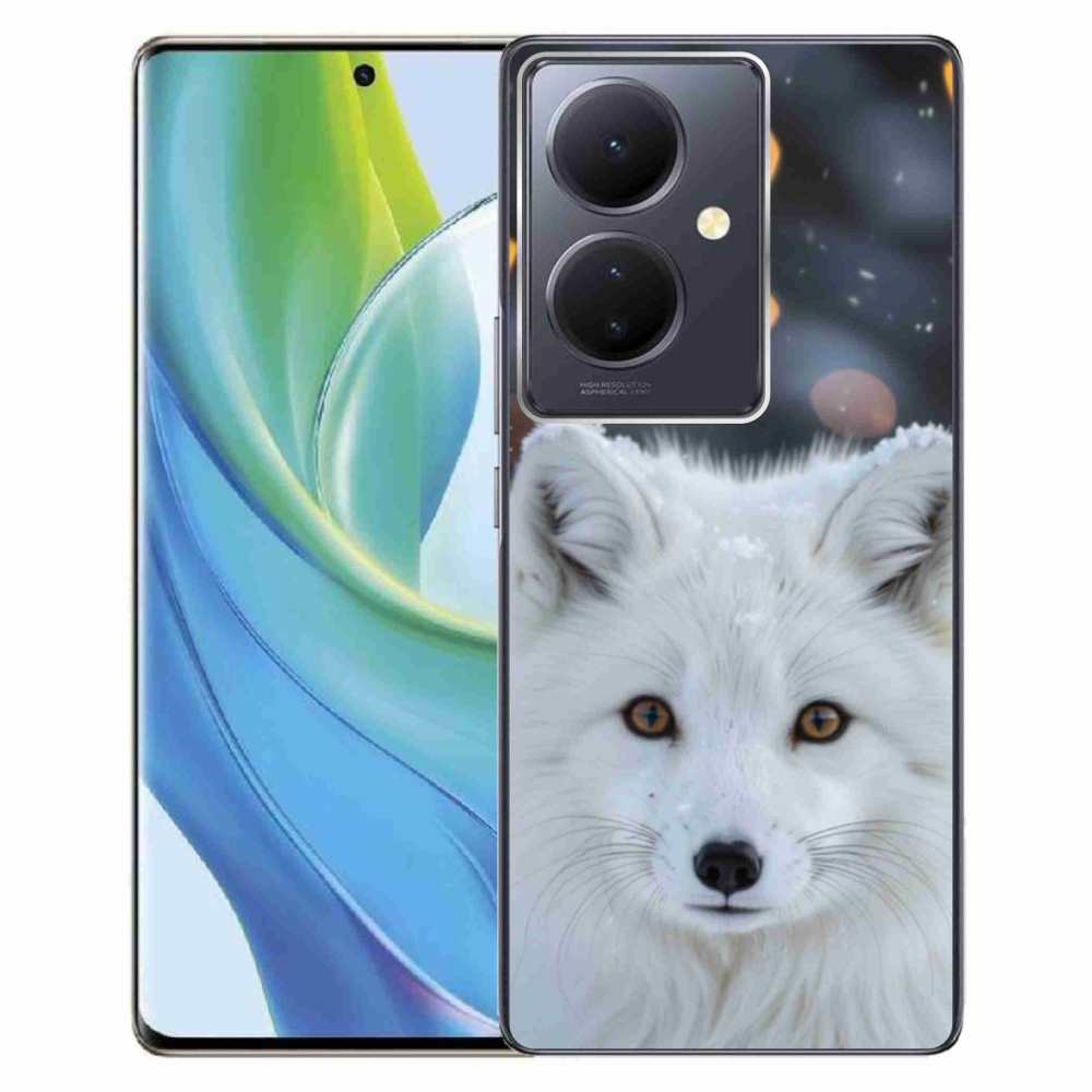Gélový kryt mmCase na Vivo V29 Lite 5G - líška polárna