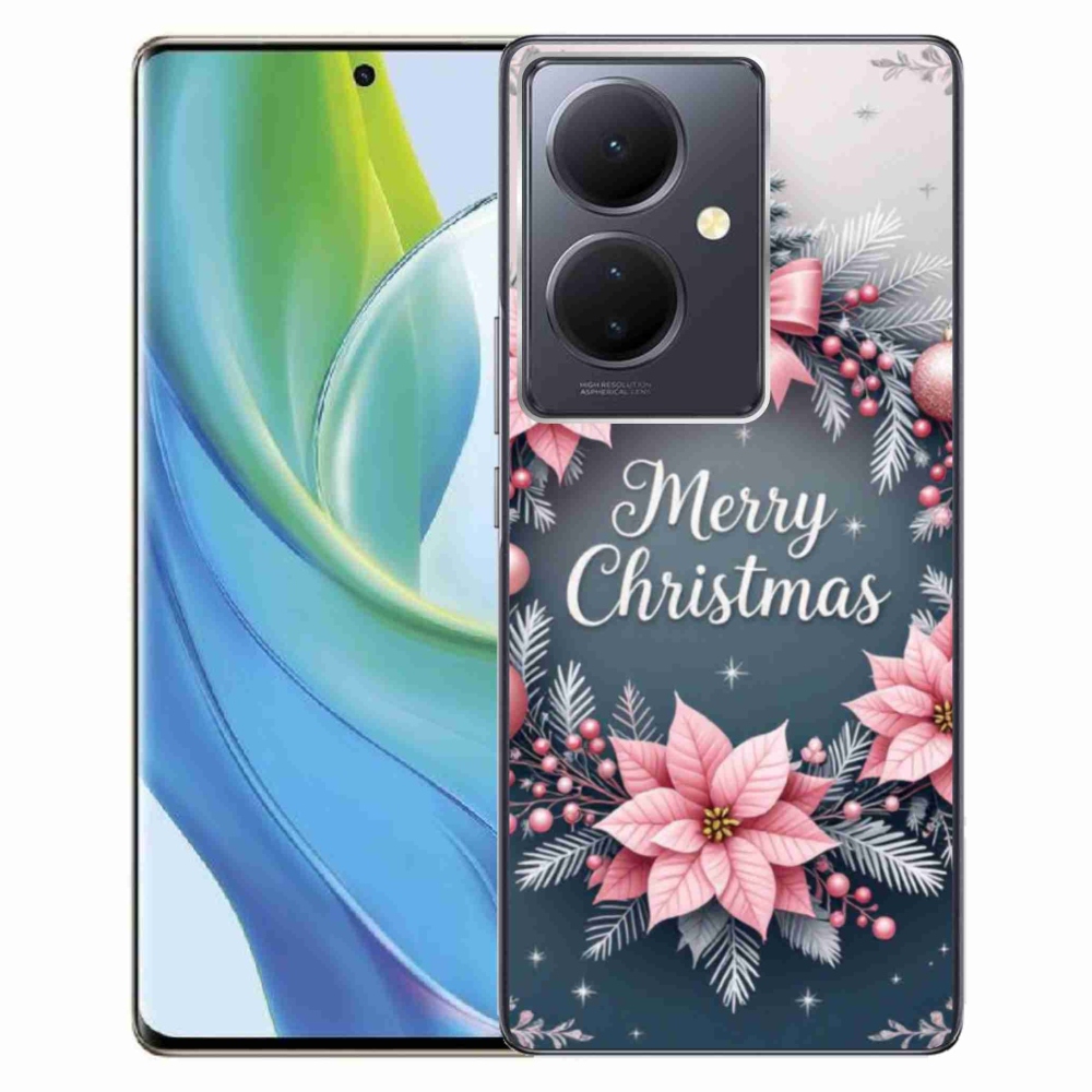 Gélový kryt mm Case na Vivo V29 Lite 5G - merry christmas