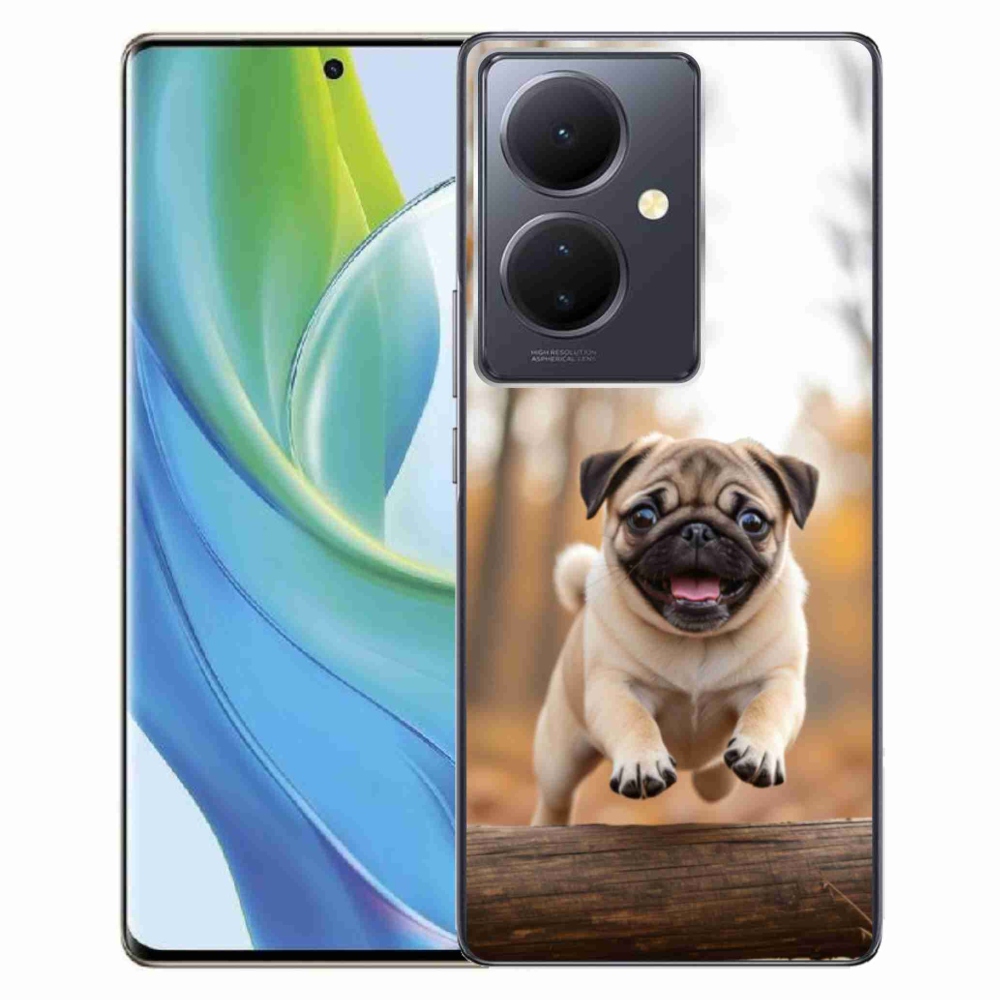 Gélový kryt mmCase na Vivo V29 Lite 5G - mops 2