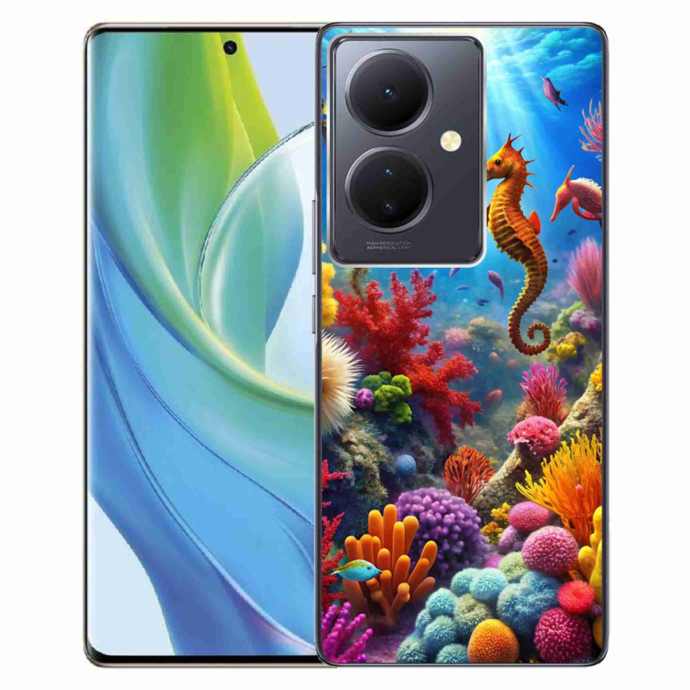 Gélový kryt mmCase na Vivo V29 Lite 5G - morský svet 3
