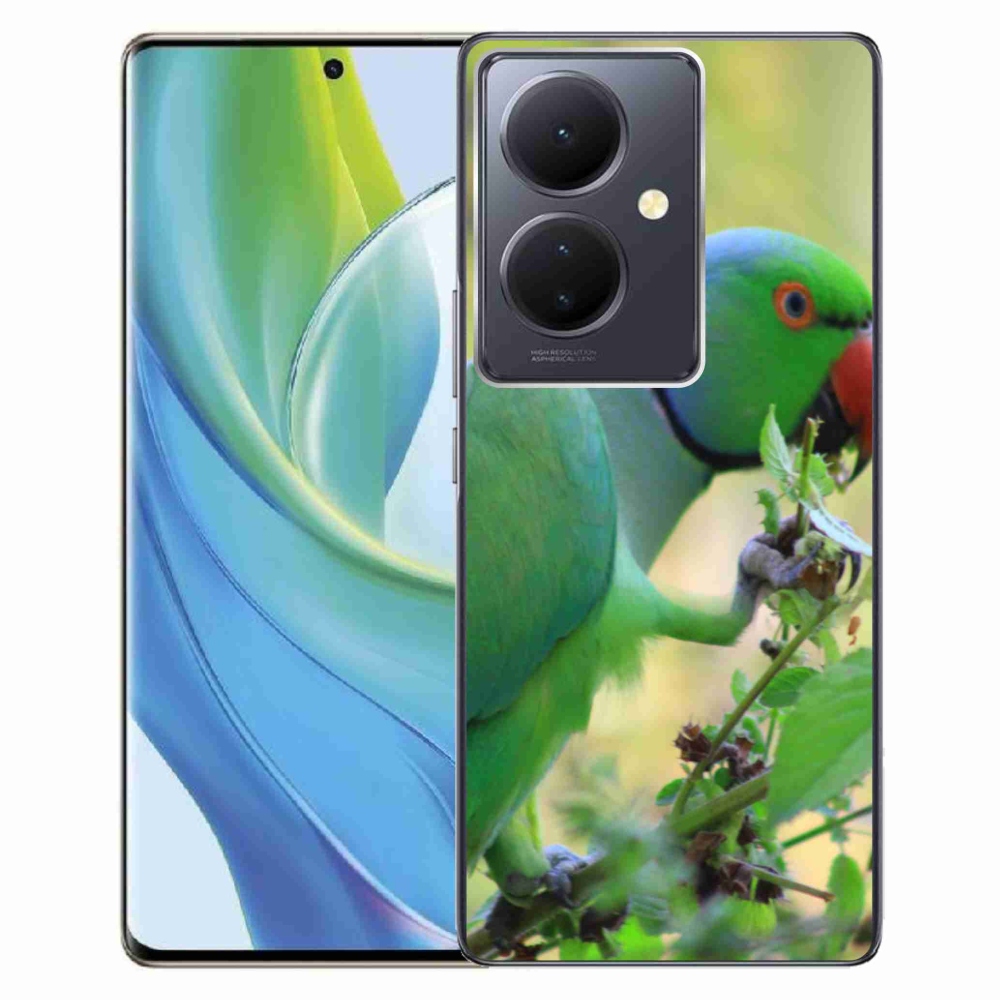 Gélový kryt mmCase na Vivo V29 Lite 5G - papagáj Alexandr