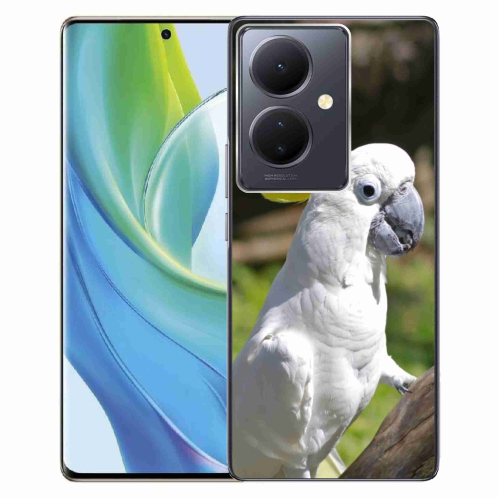 Gélový kryt mmCase na Vivo V29 Lite 5G - papagáj kakadu 2
