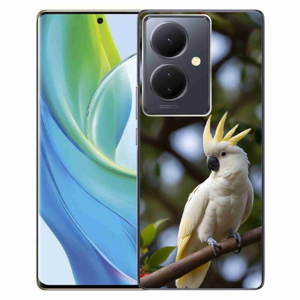 Gélový kryt mmCase na Vivo V29 Lite 5G - papagáj kakadu 3
