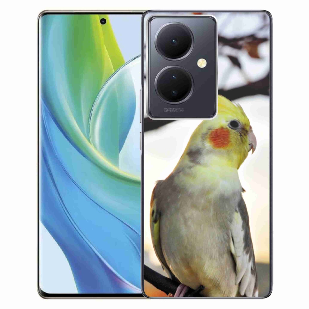 Gélový kryt mmCase na Vivo V29 Lite 5G - papagáj korela