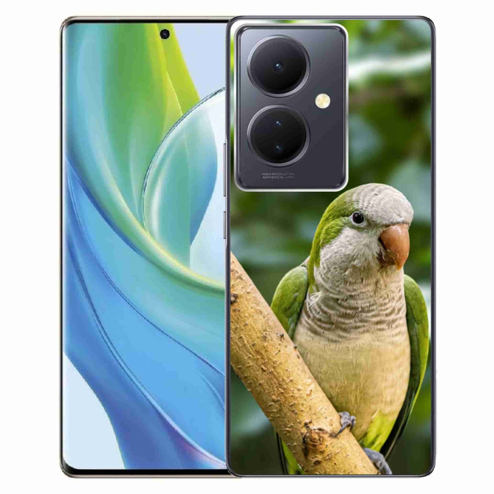 Gélový kryt mmCase na Vivo V29 Lite 5G - papagáj mníšok