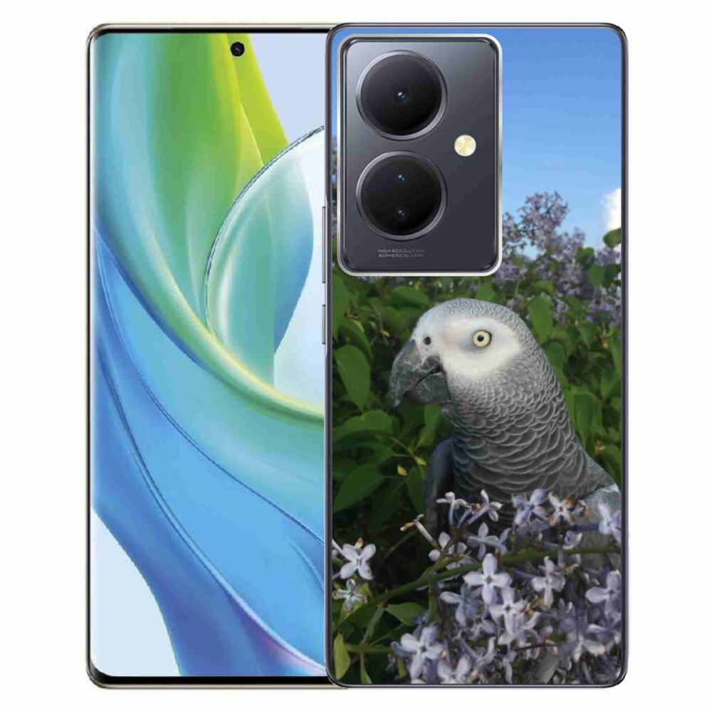 Gélový kryt mmCase na Vivo V29 Lite 5G - papagáj žako