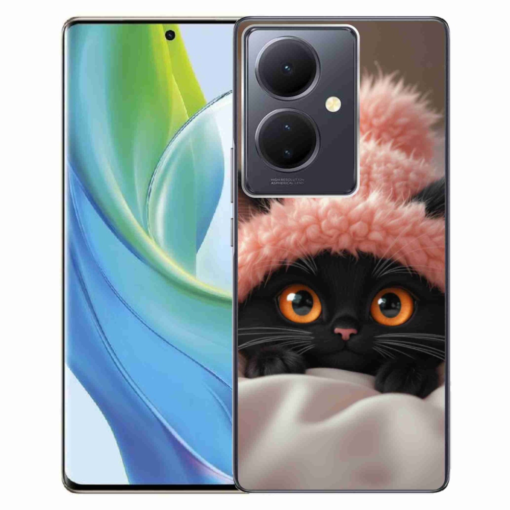 Gélový kryt mmCase na Vivo V29 Lite 5G - roztomilé mačiatko 7