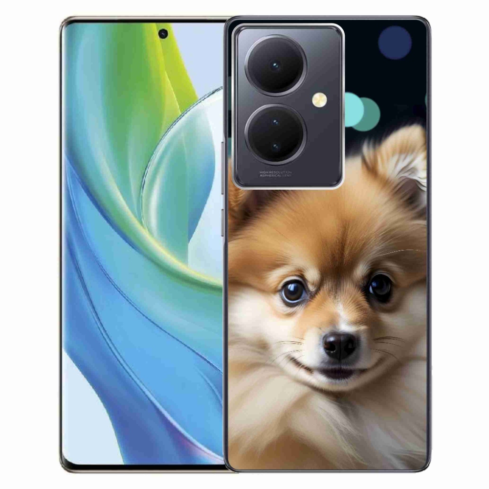 Gélový kryt mmCase na Vivo V29 Lite 5G - roztomilý pomeranian
