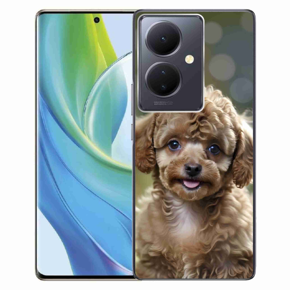 Gélový kryt mmCase na Vivo V29 Lite 5G - roztomilý pudel