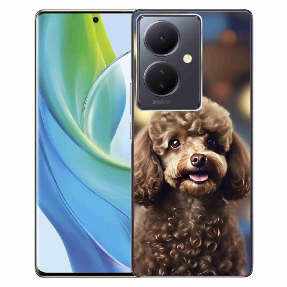 Gélový kryt mmCase na Vivo V29 Lite 5G - roztomilý pudel
