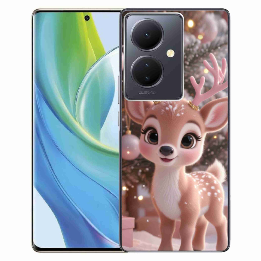 Gélový kryt mmCase na Vivo V29 Lite 5G - roztomilý sob