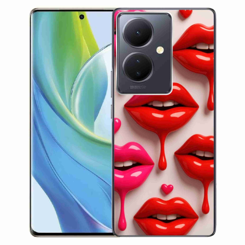 Gélový kryt mmCase na Vivo V29 Lite 5G - pery 2